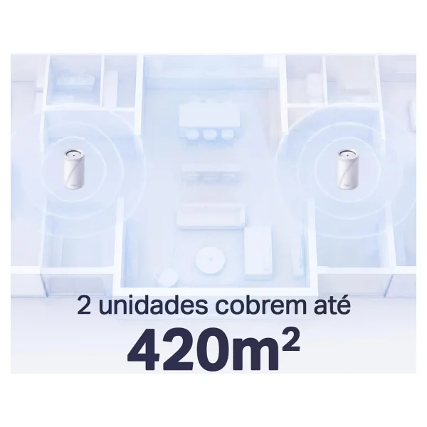 Tp-Link Deco Be65 9300 Mbps 2'li Router - Görsel 5