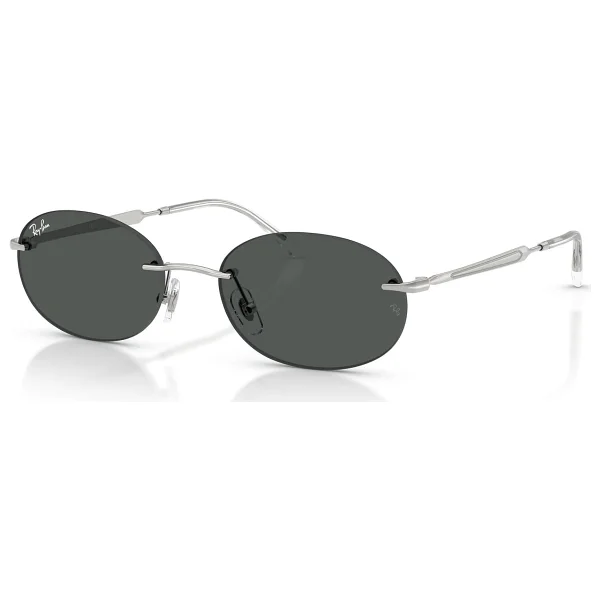 Ray-Ban 3767 003/87 Silver-Dark Grey Güneş Gözlüğü - Görsel 2