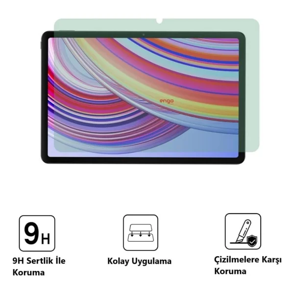Engo Xiaomi Redmi Pad Pro 12.1 Inç Ekran Koruyucu Nano Şeffaf - Görsel 2