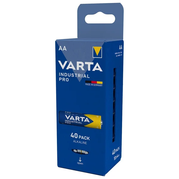 Varta 4022 Endüstriyel 20'li 9v Alkalin Pil - Görsel 6