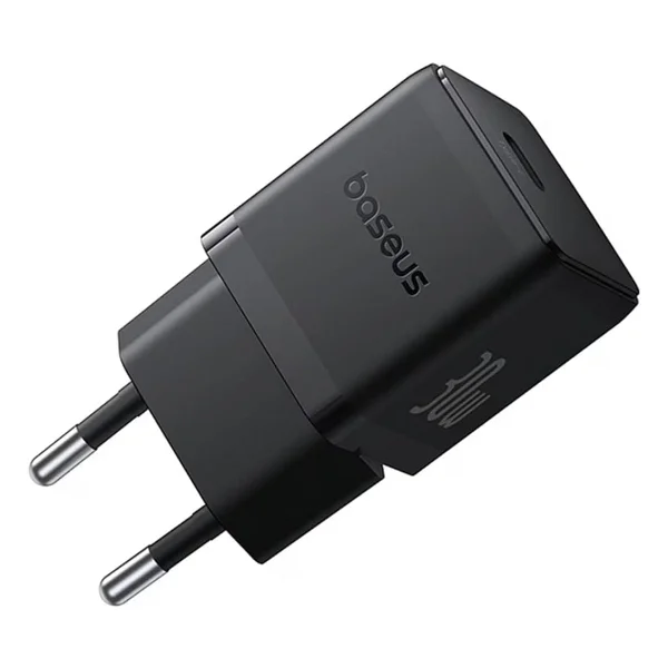 Baseus Palm 1c 30 W Siyah Hızlı Şarj Adaptörü - Görsel 2