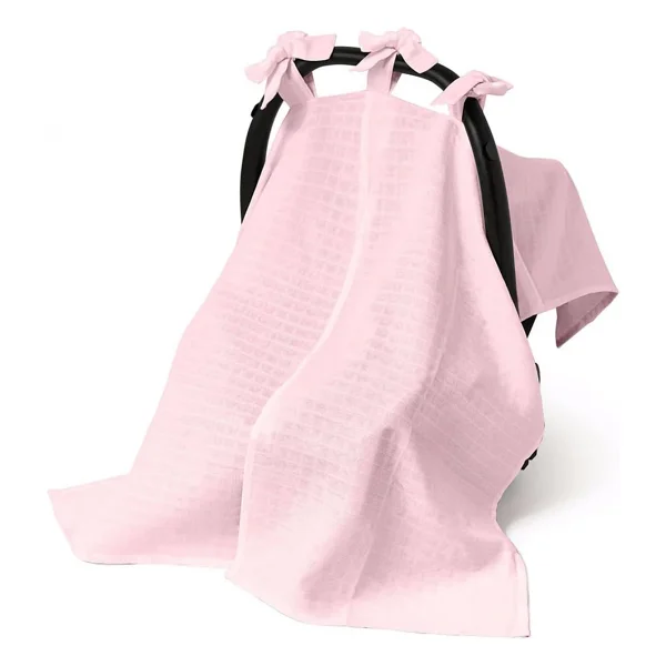 Deux Lapins Müslin Innocent Pink Puset Örtüsü - Görsel 3