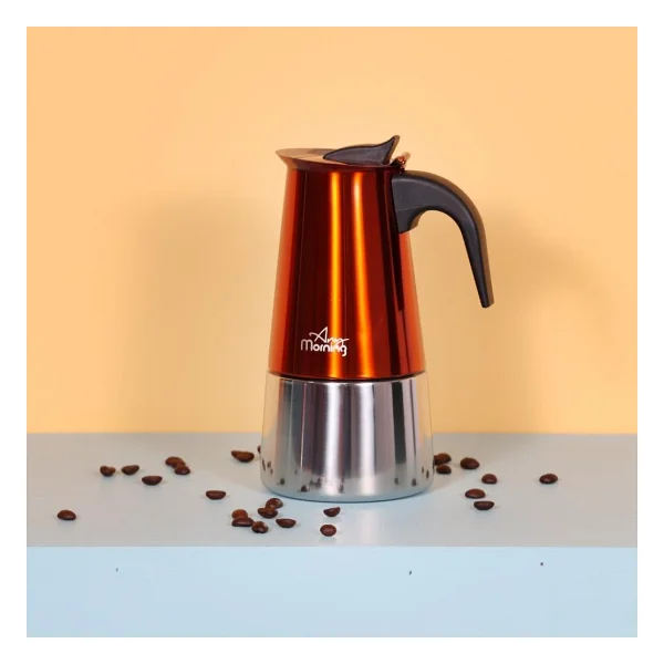 Any Morning Fe001-6 İndüksiyonlu 300 Ml Moka Pot - Görsel 4