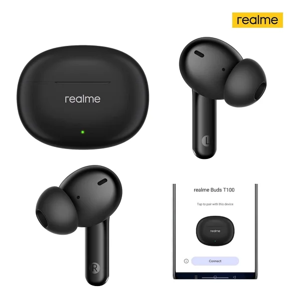 Realme Buds T100 TWS Beyaz Kulak İçi Bluetooth Kulaklık - Görsel 6