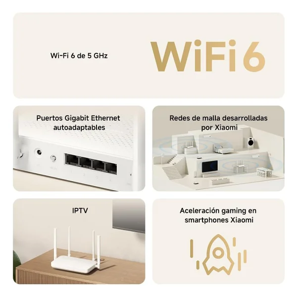 Xiaomi Ax1500 4 Port 1500 Mbps Router - Görsel 2