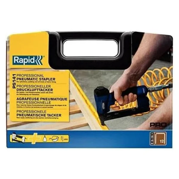 Rapid Ps141 Havalı Zımba Çakma Makinesi 6-16mm - Görsel 3