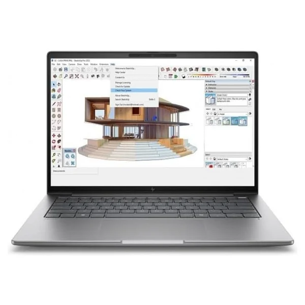 Hp Zbook 8 G1i A3zw7et Ultra 7 255h 32 GB 1 TB SSD Rtx500 Ada 14" Wuxga Notebook - Görsel 3