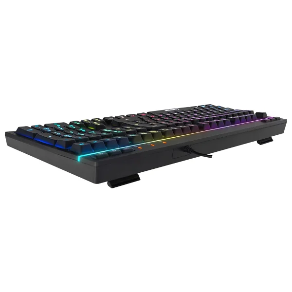 Rampage Seraphic Km-R57 Siyah RGB Kablolu Oyuncu Mekanik Klavye Mouse Seti - Görsel 10