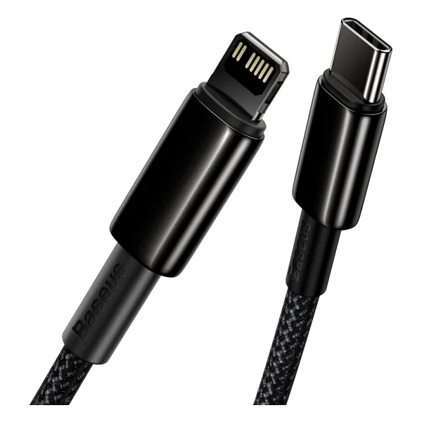 Baseus Tungsten Gold 20 W 1 M Type-C To Lightning Hızlı Şarj Kablosu - Görsel 5