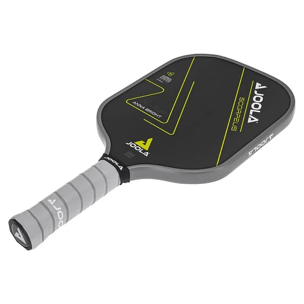JOOLA Anna Bright Scorpeus Pickleball Paddle w/Artırılmış Güç ve Hissetme için Ücretli Yüzey Teknolojisi - Daha Büyük Tatlı Nokta ile Tamamen Kaplanmış Karbon Fiber Turşu Küreği - USAPA Onaylı. 14 mm - Görsel 3
