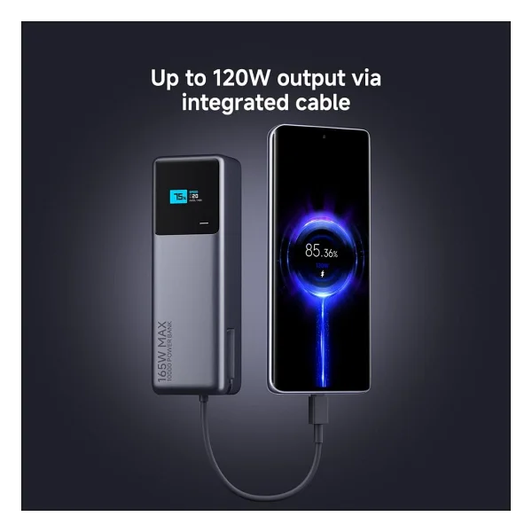 Xiaomi 165 W 10000 mAh Hızlı Şarj Powerbank - Görsel 4
