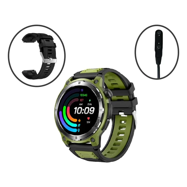 Linktech Lt Watch S93 Premium Yeşil Akıllı Saat - Görsel 2