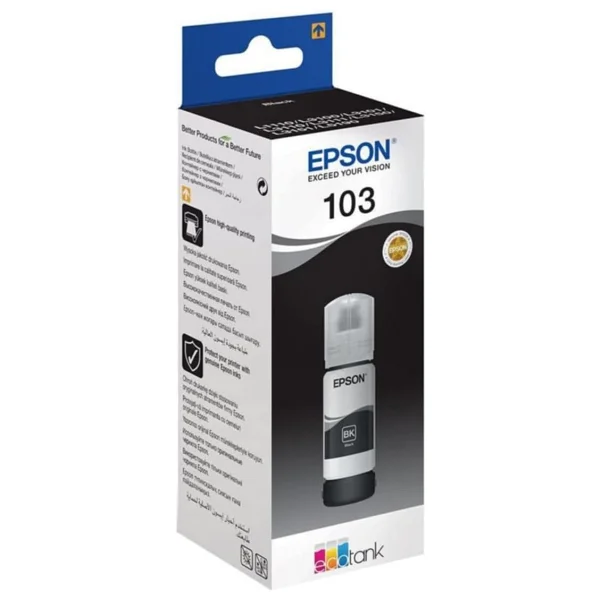 Epson 103 C13t00s14a Siyah Mürekkep - Görsel 2