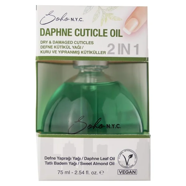 Soho N.Y.C. Kütikül Ve Defne Yağı Çatlak Azaltıcı 75 Ml Tırnak Bakım Yağı - Görsel 2