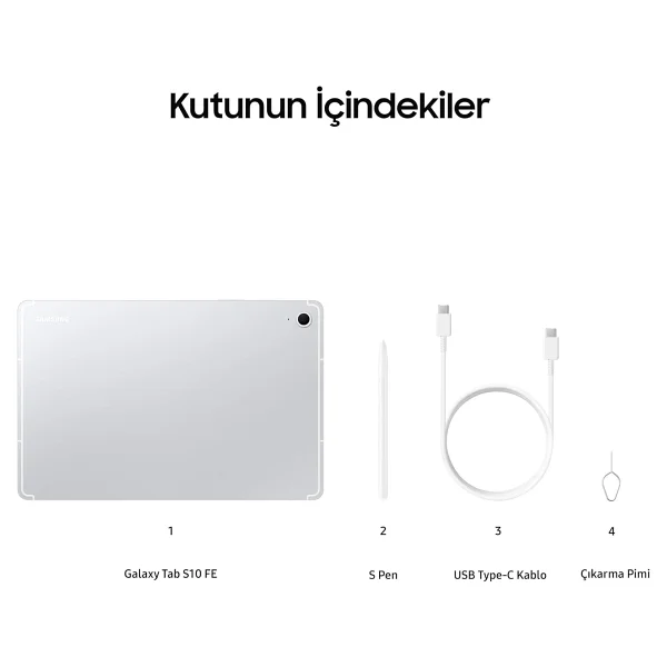 Samsung Galaxy Tab S10 Fe Sm-X520 128 GB 10.9" Tablet - Görsel 6