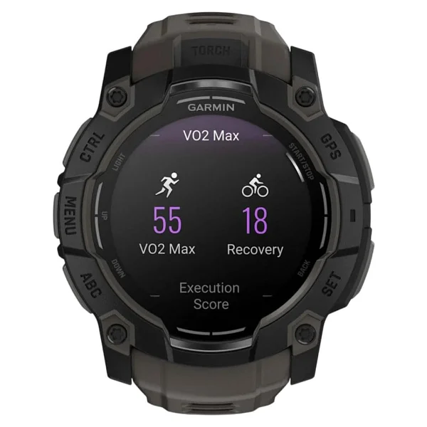 Garmin Instinct 3 50mm AMOLED Siyah Akıllı Saat - Görsel 3