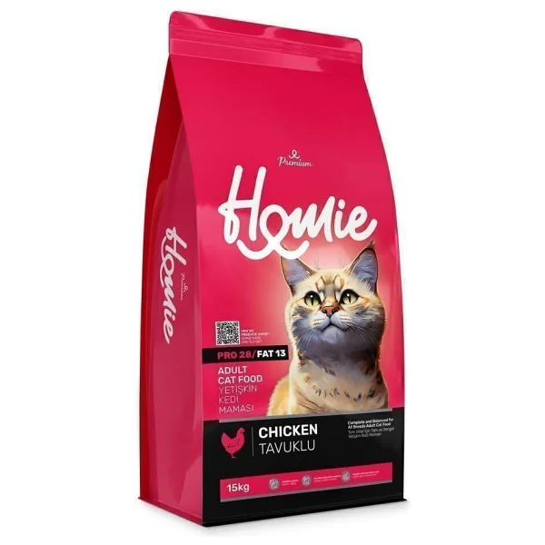 Homie Premium Tavuklu 15 Kg Yetişkin Kedi Maması - Görsel 5