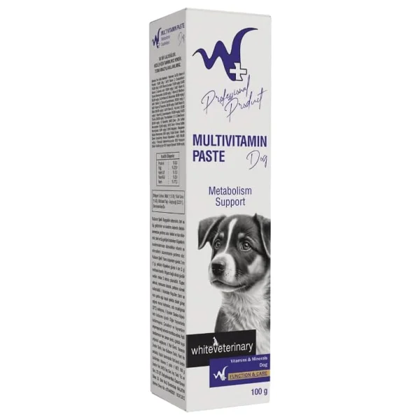 Whiteveterinay Multivitamin 100 Gr Köpek Macunu - Görsel 3