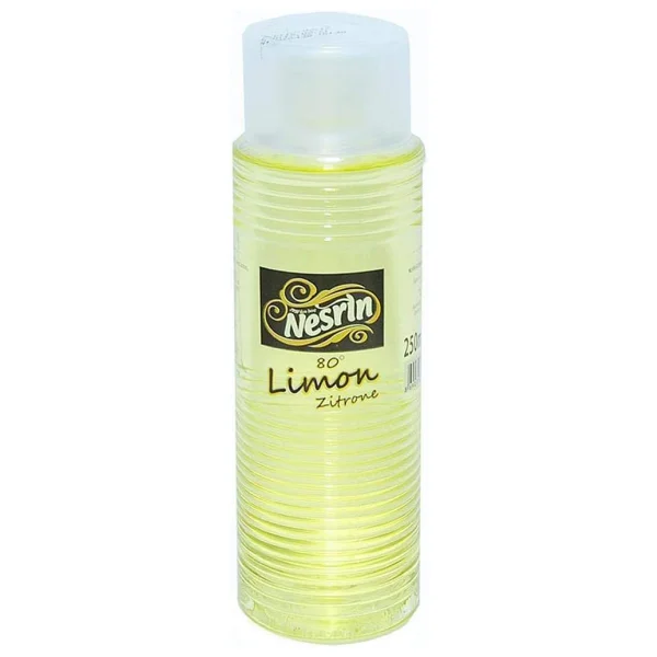 Nesrin Limon 80 Derece 250 ml Pet Şişe Kolonya - Görsel 3