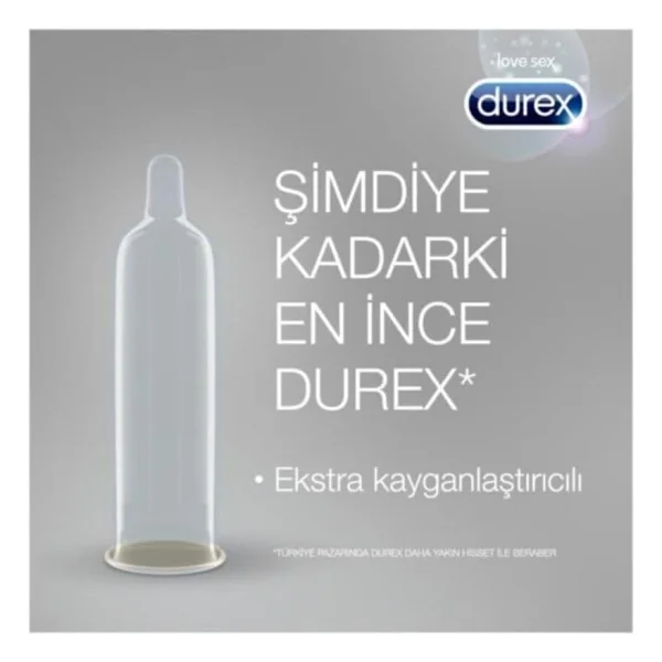 Durex Yok Ötesi Ultra Kaygan 10'lu Prezervatif - Görsel 6