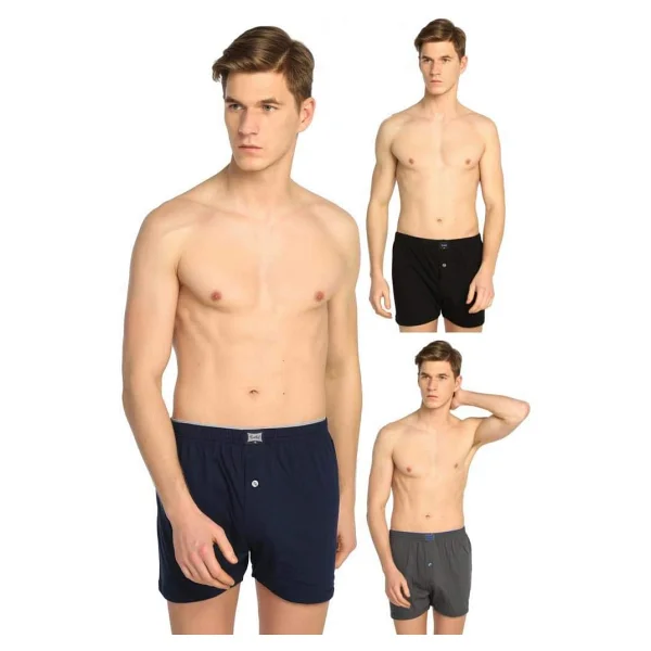 Tutku 0117 6'lı Penye Düz Erkek Boxer - Görsel 6