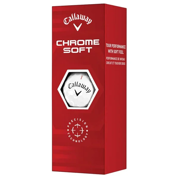Callaway Golf Krom Yumuşak Golf Topları (Seri 2022) - Görsel 2