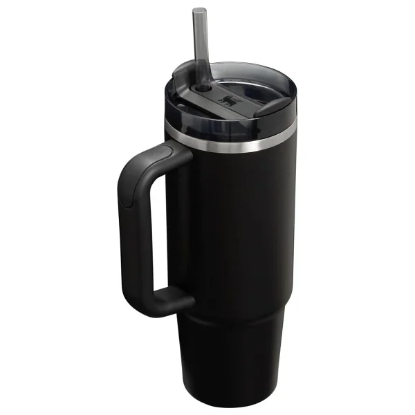 Stanley Quencher Siyah 0.89 Lt Pipetli Termos Bardak - Görsel 4