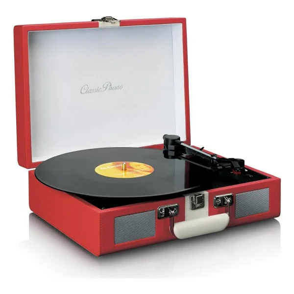 Lenco Classic Phono Tt-110 Çantalı Retro Pikap - Görsel 6
