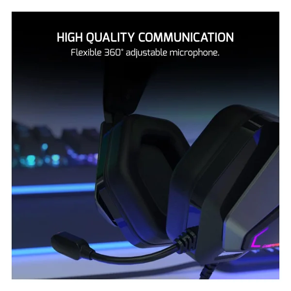 Gamepower Fujin RGB 7.1 USB Kablolu Kulak Üstü Oyuncu Kulaklığı - Görsel 3