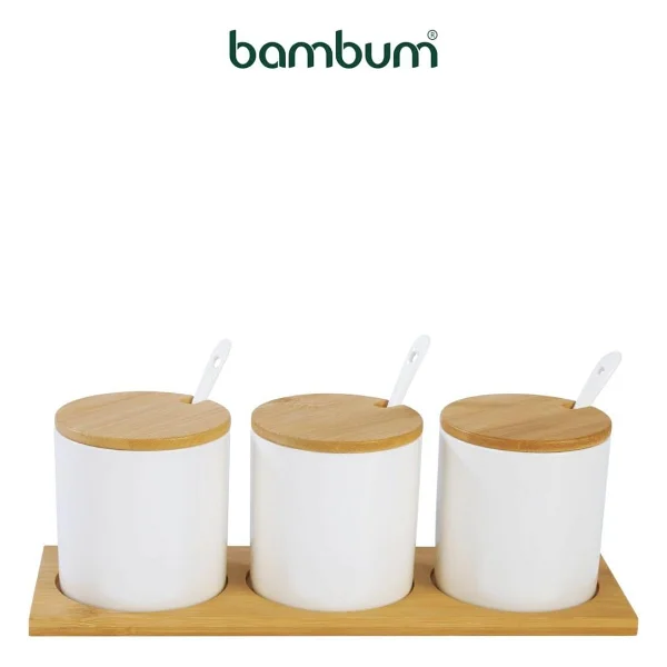 Bambum Flora 3'lü Baharat Takımı - Görsel 6