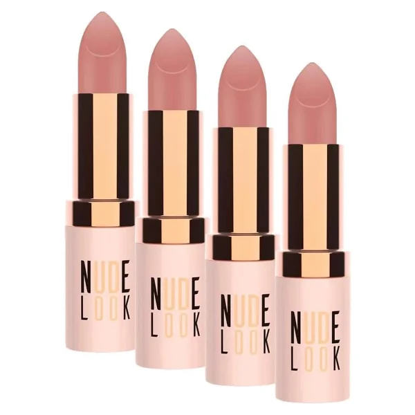 Golden Rose Nude Look Perfect Matte Lipstick 02 Peachy Nude Ruj - Görsel 5