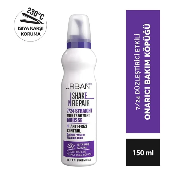 Urban Care Shake N Repair 7/24 Straight 150 Ml Saç Köpüğü - Görsel 2