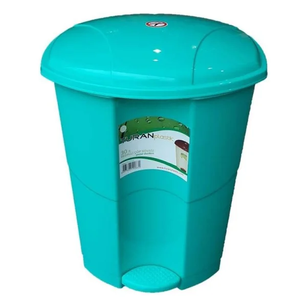 Smartware Pedallı Çöp Kovası 30 LT BEYAZ - Görsel 5