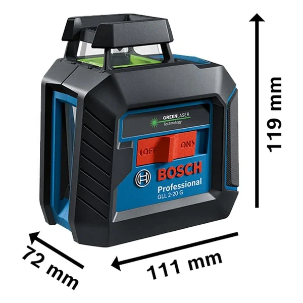 Bosch Gll 2-20 G Çizgi Lazer Hizalama - Görsel 6