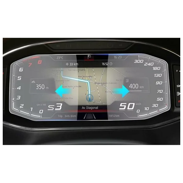 Cupra Terramar Ekran Koruyucu 10.25 İnç Dijital Gösterge - Görsel 3