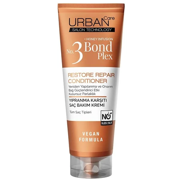 Urban Care Bond Plex No:3 Yıpranma Karşıtı 250 Ml Saç Kremi - Görsel 6