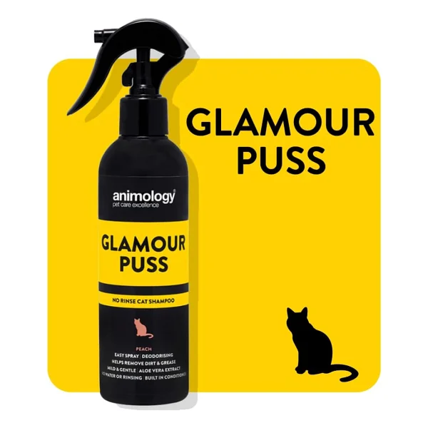 Animology Glamour Puss No Rinse Şeftali Kokulu 250 Ml Kedi Ve Köpek Şampuanı - Görsel 2