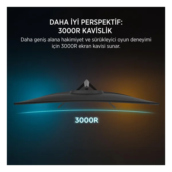 James Donkey Rion R10 24" 1 Ms Full HD Curved 144 Hz Oyuncu Monitörü - Görsel 6