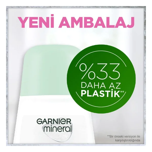 Garnier Mineral Lekesiz Koruma Çiçeksi Koku 50 ml 2 Adet Kadın Roll-On - Görsel 5