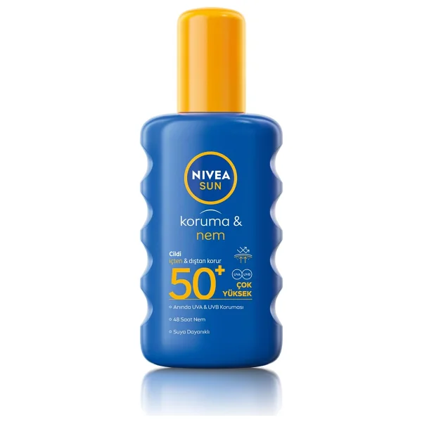 Nıvea Sun Güneş Koruyucu Kişisel Bakım Seti,Spf50+ Güneş Kremi 200 Ml,Deodorant,Vücut Losyonu - Görsel 2
