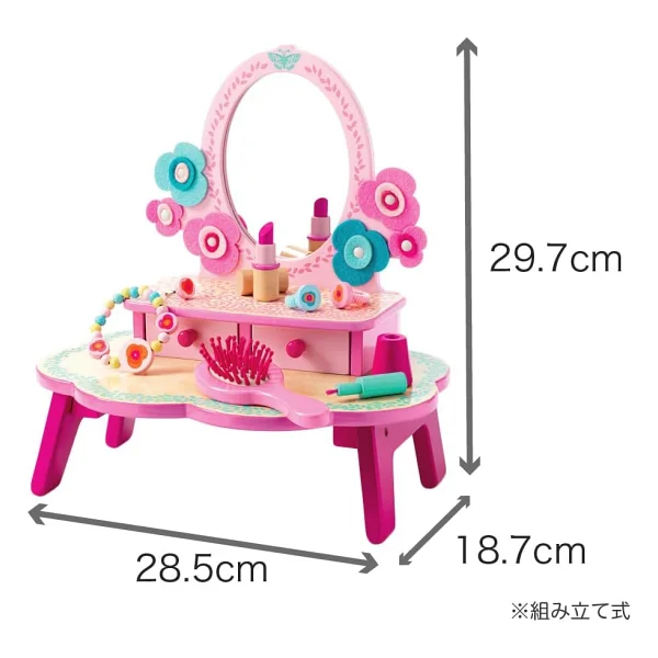 Djeco Flora Dressing Table - Görsel 8