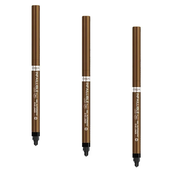 L'oreal Paris Automatic Infaillible 12 Bronzed Espresso Göz Kalemi - Görsel 10