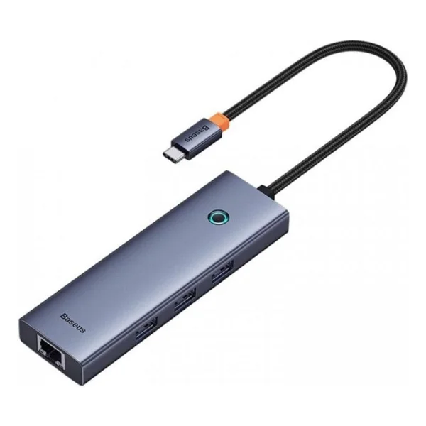 Baseus Hub 6w1 Ultrajoy 6 Port (USB-C 1 X Hdmı4k @ 30 Hz + 3 X USB 3.0 + 1 X Pd + Rj45) - Görsel 2