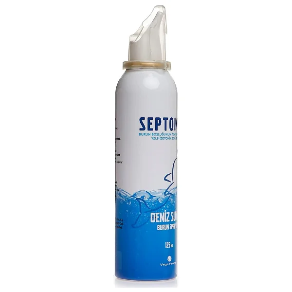 Septomer İzotonik Solüsyon Okyanus Deniz Suyu 125 Ml Burun Spreyi - Görsel 6