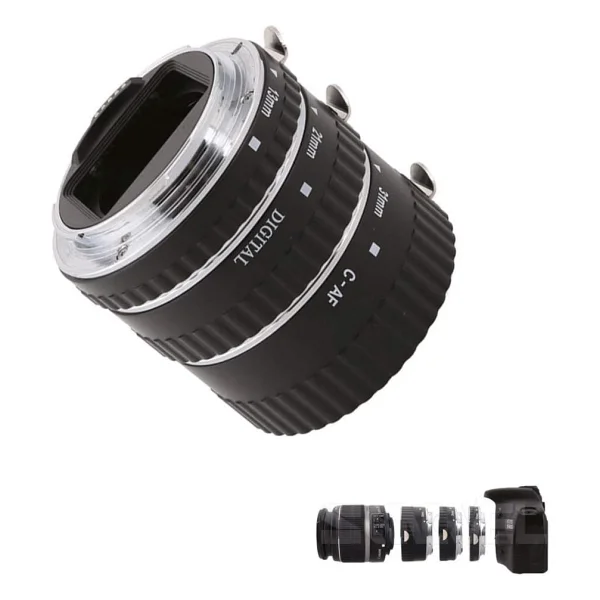 MeiKe Canon Eos İçin Otomatik Makro AF Tüp, Oto Fokus - Görsel 2