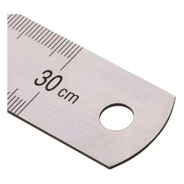 Kraf 530g 30 Cm Çelik Cetvel - Görsel 2
