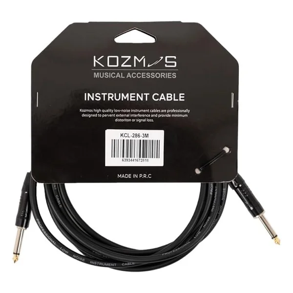 Kozmos Kcl-286-3m Mono 6.35mm 3m Kablo - Görsel 2