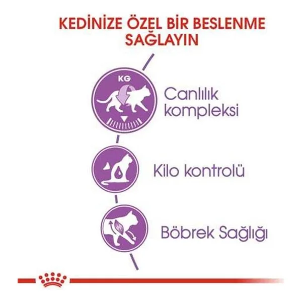 Royal Canin Sterilised 10 Kg Kısırlaştırılmış Yetişkin Kedi Maması - Görsel 7