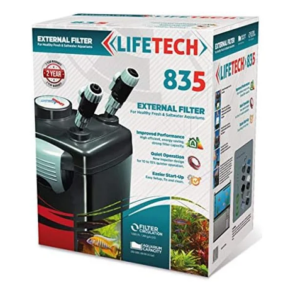 Lifetech 835 1000 Lt/H Akvaryum Dış Filtre - Görsel 2