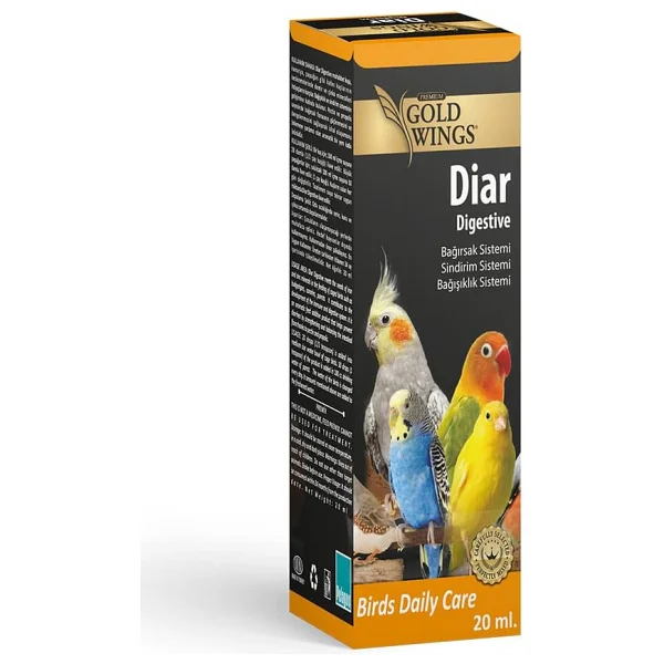 Gold Wings Premium Diar 20 Ml Sindirim Sistemi Destekleyici - Görsel 6